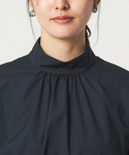 green label relaxing / グリーンレーベル リラクシング シャツ・ブラウス | ［size SHORTあり］ハイネック ボリューム スリーブ ブラウス | 詳細12