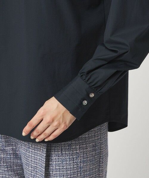 green label relaxing / グリーンレーベル リラクシング シャツ・ブラウス | ［size SHORTあり］ハイネック ボリューム スリーブ ブラウス | 詳細13