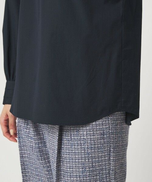 green label relaxing / グリーンレーベル リラクシング シャツ・ブラウス | ［size SHORTあり］ハイネック ボリューム スリーブ ブラウス | 詳細14
