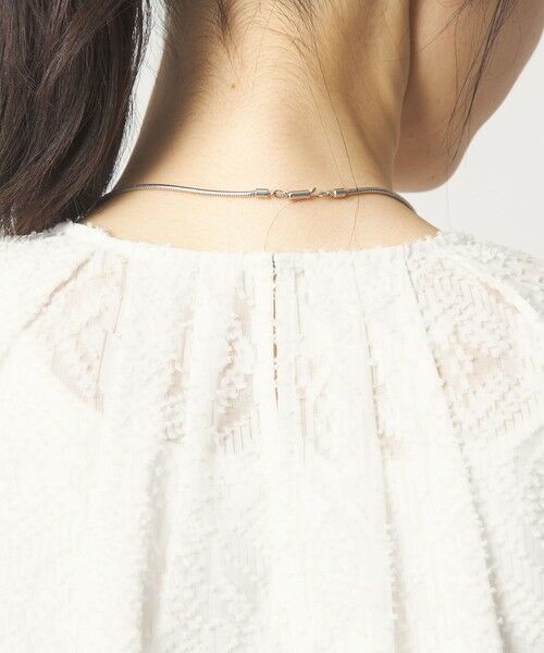 green label relaxing / グリーンレーベル リラクシング シャツ・ブラウス | カットジャガード ブラウス | 詳細8