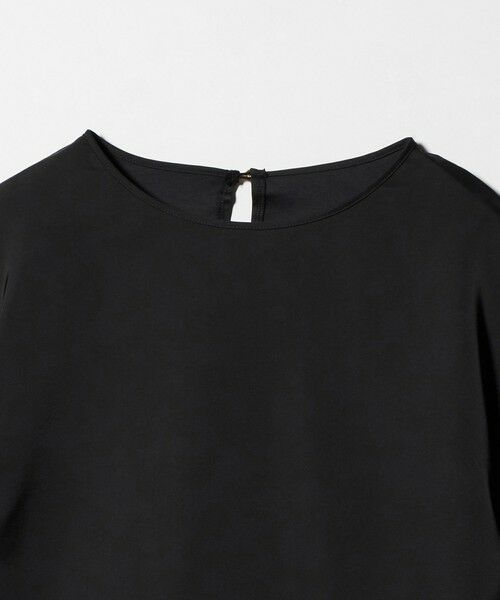 green label relaxing / グリーンレーベル リラクシング カットソー | サテン ドッキング ラウンドヘム プルオーバー カットソー | 詳細29