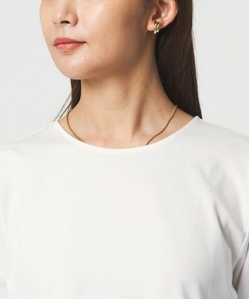 green label relaxing / グリーンレーベル リラクシング カットソー | ティアード ペプラム プルオーバー カットソー | 詳細10