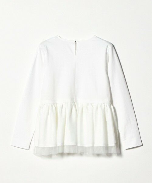 green label relaxing / グリーンレーベル リラクシング カットソー | ティアード ペプラム プルオーバー カットソー | 詳細14