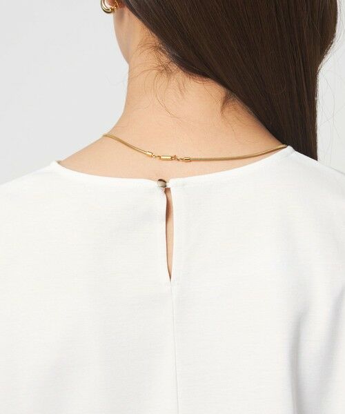 green label relaxing / グリーンレーベル リラクシング カットソー | ティアード ペプラム プルオーバー カットソー | 詳細9