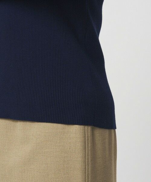 green label relaxing / グリーンレーベル リラクシング ニット・セーター | ＜1_OF MINE＞リブ アシンメトリー ネック プルオーバー ニット | 詳細22