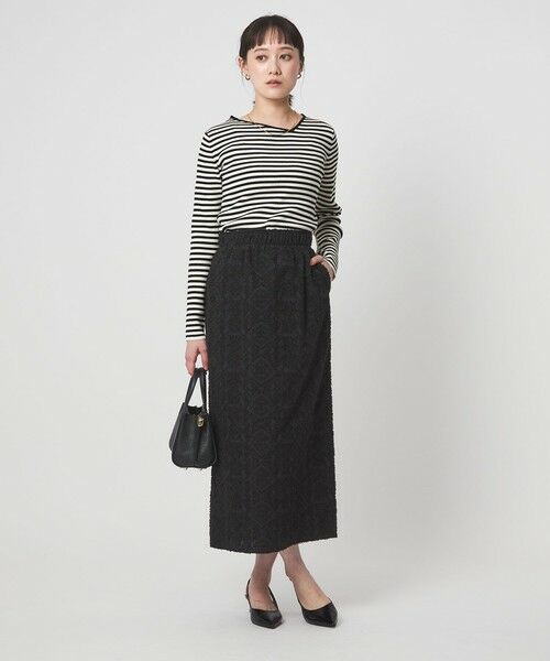 green label relaxing / グリーンレーベル リラクシング ニット・セーター | ＜1_OF MINE＞リブ アシンメトリー ネック プルオーバー ニット | 詳細27