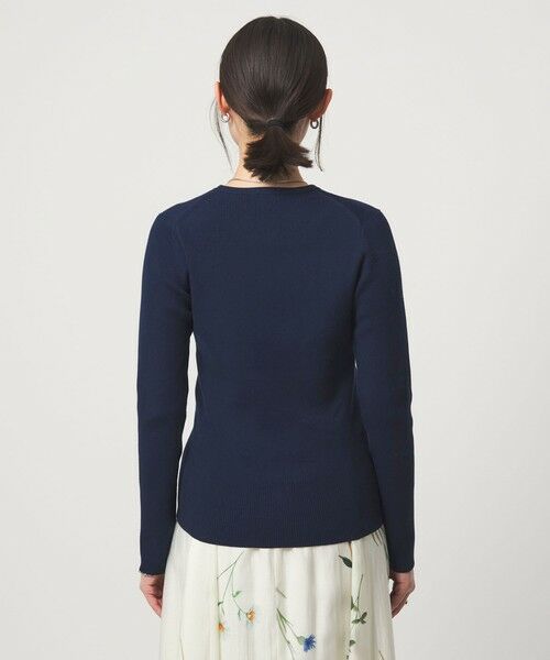 green label relaxing / グリーンレーベル リラクシング ニット・セーター | ＜1_OF MINE＞リブ クルーネック プルオーバー ニット ウォッシャブル | 詳細13