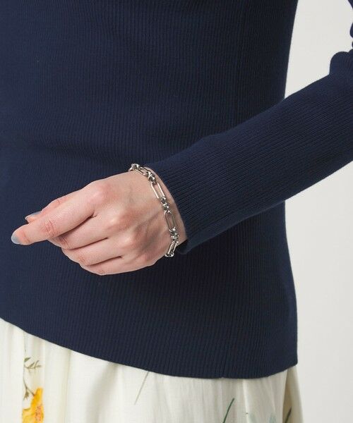 green label relaxing / グリーンレーベル リラクシング ニット・セーター | ＜1_OF MINE＞リブ クルーネック プルオーバー ニット ウォッシャブル | 詳細15