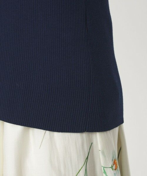 green label relaxing / グリーンレーベル リラクシング ニット・セーター | ＜1_OF MINE＞リブ クルーネック プルオーバー ニット ウォッシャブル | 詳細16