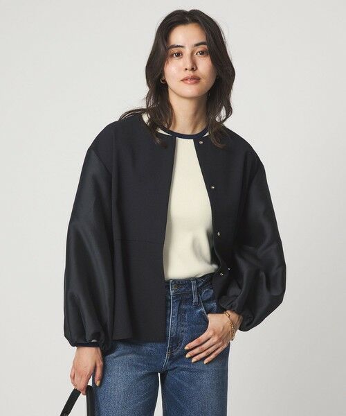 green label relaxing / グリーンレーベル リラクシング ニット・セーター | ＜1_OF MINE＞リブ クルーネック プルオーバー ニット ウォッシャブル | 詳細20