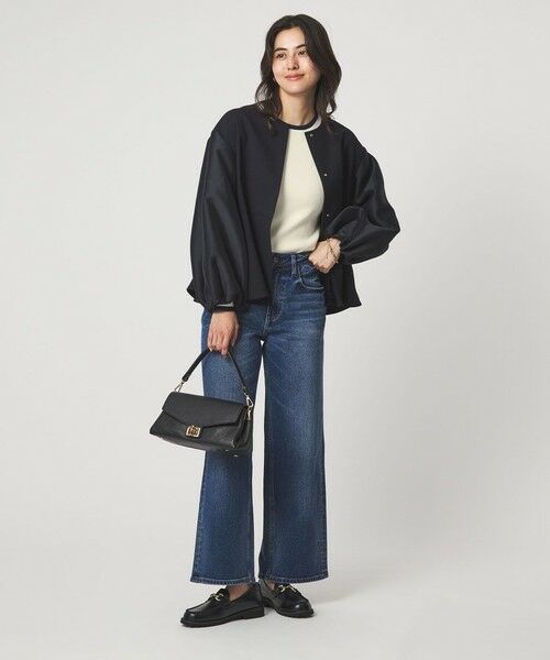 green label relaxing / グリーンレーベル リラクシング ニット・セーター | ＜1_OF MINE＞リブ クルーネック プルオーバー ニット ウォッシャブル | 詳細22