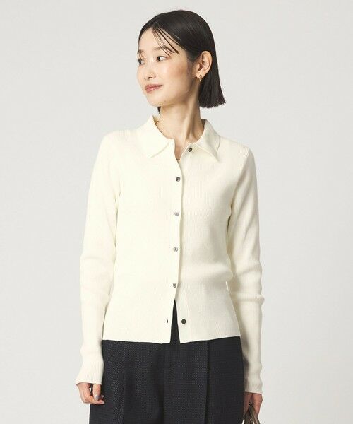 green label relaxing / グリーンレーベル リラクシング ニット・セーター | ＜1_OF MINE＞エリツキ リブ ニット | 詳細1