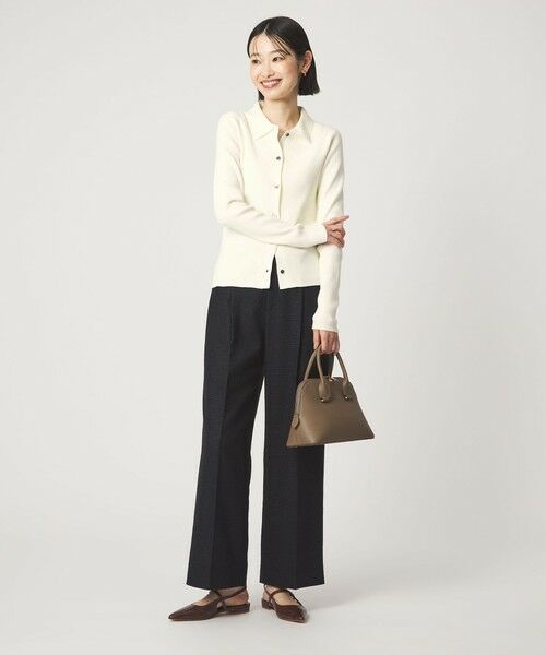 green label relaxing / グリーンレーベル リラクシング ニット・セーター | ＜1_OF MINE＞エリツキ リブ ニット | 詳細2