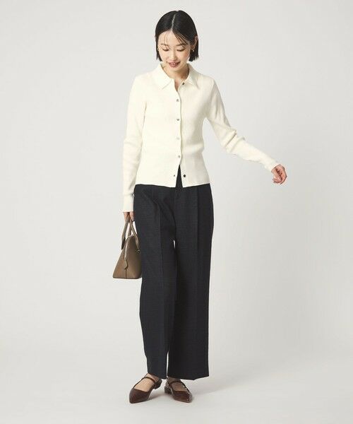 green label relaxing / グリーンレーベル リラクシング ニット・セーター | ＜1_OF MINE＞エリツキ リブ ニット | 詳細3