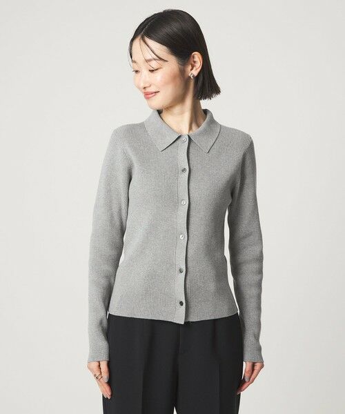 green label relaxing / グリーンレーベル リラクシング ニット・セーター | ＜1_OF MINE＞エリツキ リブ ニット | 詳細11