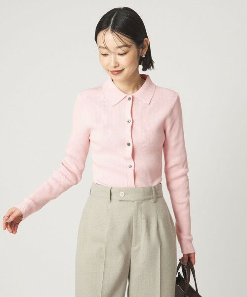 green label relaxing / グリーンレーベル リラクシング ニット・セーター | ＜1_OF MINE＞エリツキ リブ ニット | 詳細21