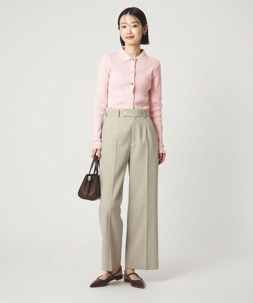 green label relaxing / グリーンレーベル リラクシング ニット・セーター | ＜1_OF MINE＞エリツキ リブ ニット | 詳細22