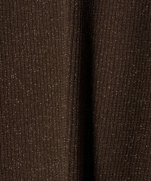 green label relaxing / グリーンレーベル リラクシング ニット・セーター | ラメ リブ クルーネック ニット プルオーバー | 詳細10
