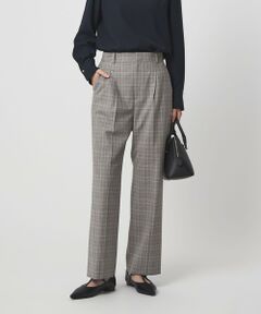 green label relaxing / グリーンレーベル リラクシング スラックス・ドレスパンツ | ［size SHORT/TALLあり］カチリラ ストレート パンツ ウォッシャブル ストレッチ