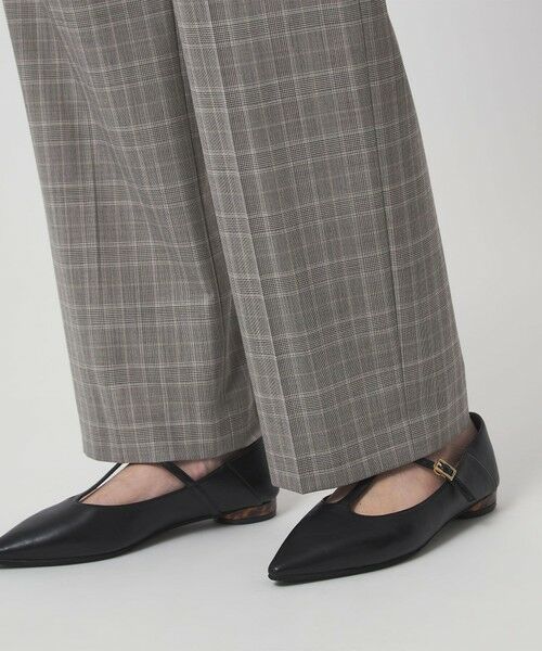 green label relaxing / グリーンレーベル リラクシング スラックス・ドレスパンツ | ［size SHORT/TALLあり］カチリラ ストレート パンツ ウォッシャブル ストレッチ | 詳細28