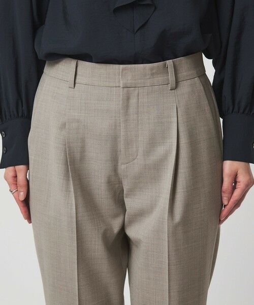 green label relaxing / グリーンレーベル リラクシング スラックス・ドレスパンツ | ［size SHORT/TALLあり］カチリラ テーパードパンツ ウォッシャブル ストレッチ | 詳細11