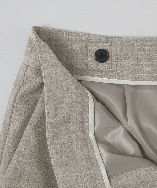 green label relaxing / グリーンレーベル リラクシング スラックス・ドレスパンツ | ［size SHORT/TALLあり］カチリラ テーパードパンツ ウォッシャブル ストレッチ | 詳細16