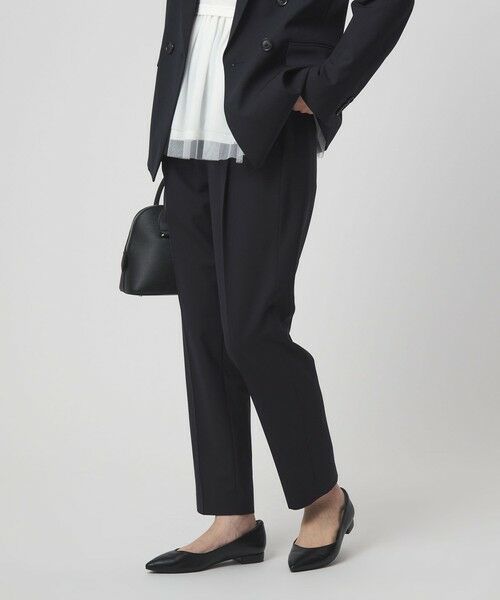 green label relaxing / グリーンレーベル リラクシング スラックス・ドレスパンツ | ［size SHORT/TALLあり］カチリラ テーパードパンツ ウォッシャブル ストレッチ | 詳細19