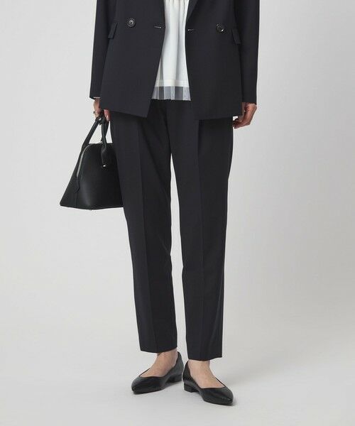 green label relaxing / グリーンレーベル リラクシング スラックス・ドレスパンツ | ［size SHORT/TALLあり］カチリラ テーパードパンツ ウォッシャブル ストレッチ | 詳細18