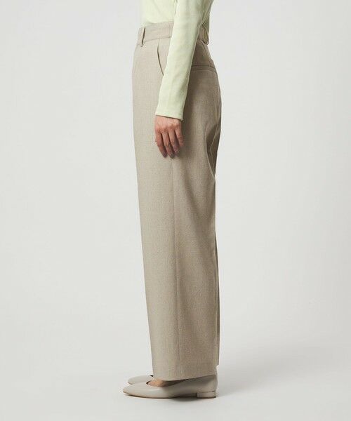 green label relaxing / グリーンレーベル リラクシング スラックス・ドレスパンツ | ［size SHORT/TALLあり］Greed グリード メランジ ストレート パンツ | 詳細13