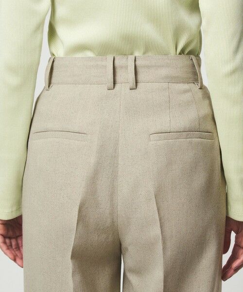 green label relaxing / グリーンレーベル リラクシング スラックス・ドレスパンツ | ［size SHORT/TALLあり］Greed グリード メランジ ストレート パンツ | 詳細16