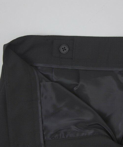 green label relaxing / グリーンレーベル リラクシング スラックス・ドレスパンツ | ［size SHORT/TALLあり］カチリラ ストレート パンツ ブラック | 詳細13