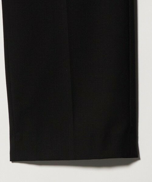 green label relaxing / グリーンレーベル リラクシング スラックス・ドレスパンツ | ［size SHORT/TALLあり］カチリラ ストレート パンツ ブラック | 詳細20
