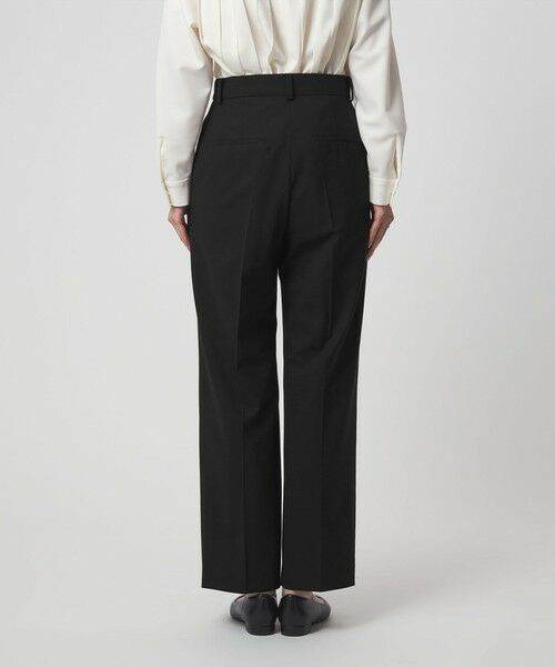 green label relaxing / グリーンレーベル リラクシング スラックス・ドレスパンツ | ［size SHORT/TALLあり］カチリラ ストレート パンツ ブラック | 詳細7