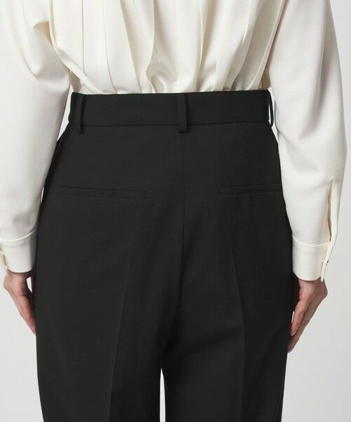 green label relaxing / グリーンレーベル リラクシング スラックス・ドレスパンツ | ［size SHORT/TALLあり］カチリラ ストレート パンツ ブラック | 詳細9