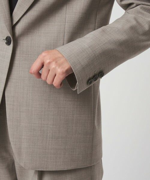 green label relaxing / グリーンレーベル リラクシング テーラードジャケット | ［size SHORTあり］カチリラ シングル テーラード ジャケット ウォッシャブル ストレッチ | 詳細9