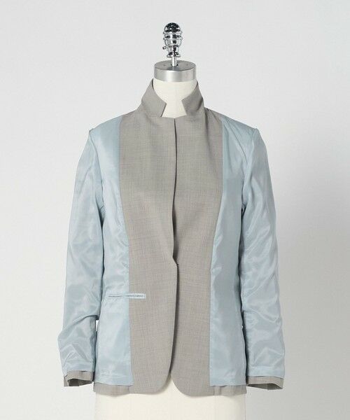 green label relaxing / グリーンレーベル リラクシング テーラードジャケット | ［size SHORTあり］カチリラ シングル テーラード ジャケット ウォッシャブル ストレッチ | 詳細19