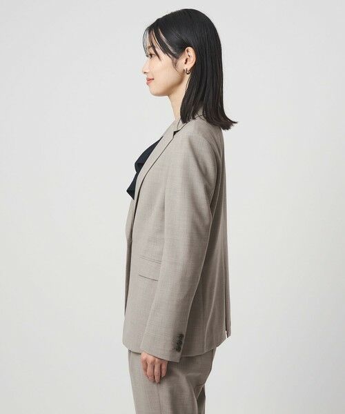 green label relaxing / グリーンレーベル リラクシング テーラードジャケット | ［size SHORTあり］カチリラ シングル テーラード ジャケット ウォッシャブル ストレッチ | 詳細6