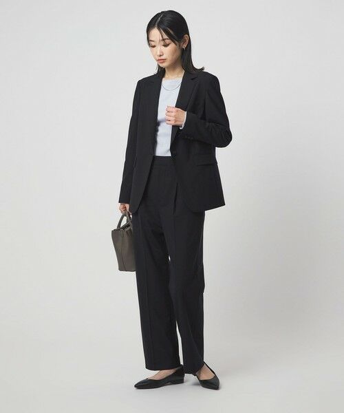 green label relaxing / グリーンレーベル リラクシング テーラードジャケット | ［size SHORTあり］カチリラ シングル テーラード ジャケット ウォッシャブル ストレッチ | 詳細25