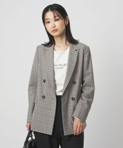 green label relaxing / グリーンレーベル リラクシング テーラードジャケット | ［size SHORTあり］カチリラ ダブル ジャケット  ウォッシャブル ストレッチ
