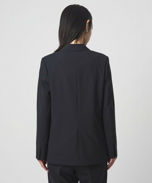 green label relaxing / グリーンレーベル リラクシング テーラードジャケット | ［size SHORTあり］カチリラ ダブル ジャケット  ウォッシャブル ストレッチ | 詳細16