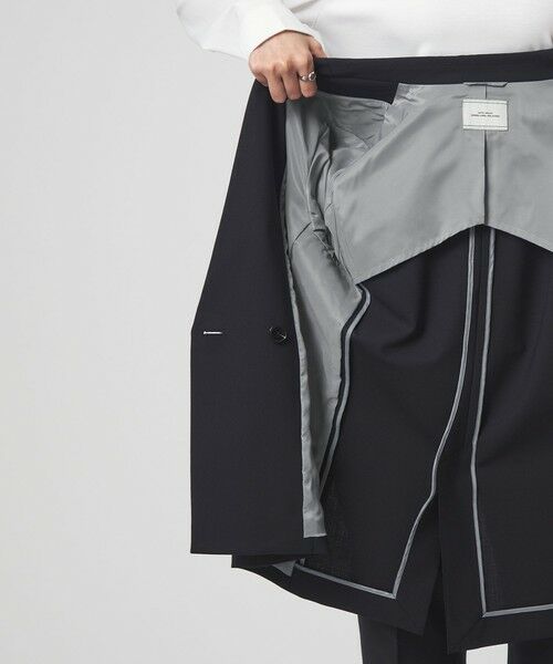 green label relaxing / グリーンレーベル リラクシング テーラードジャケット | ［size SHORTあり］カチリラ ダブル ジャケット  ウォッシャブル ストレッチ | 詳細22