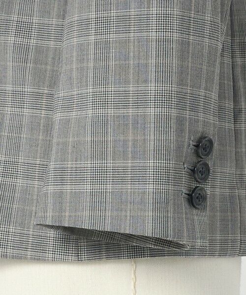 green label relaxing / グリーンレーベル リラクシング テーラードジャケット | ［size SHORTあり］カチリラ ダブル ジャケット  ウォッシャブル ストレッチ | 詳細27