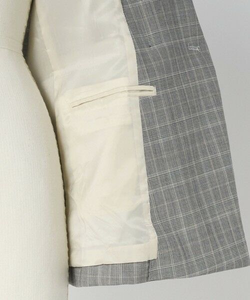 green label relaxing / グリーンレーベル リラクシング テーラードジャケット | ［size SHORTあり］カチリラ ダブル ジャケット  ウォッシャブル ストレッチ | 詳細28