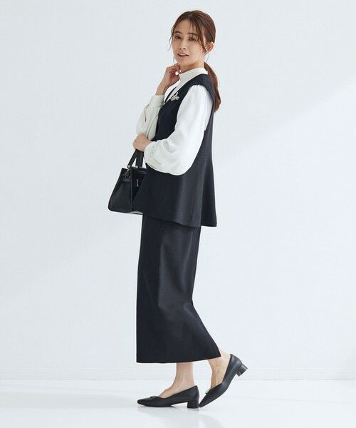 green label relaxing / グリーンレーベル リラクシング ベスト | ［size SHORTあり］fleurie(フルリー) ペプラム ジレ | 詳細29