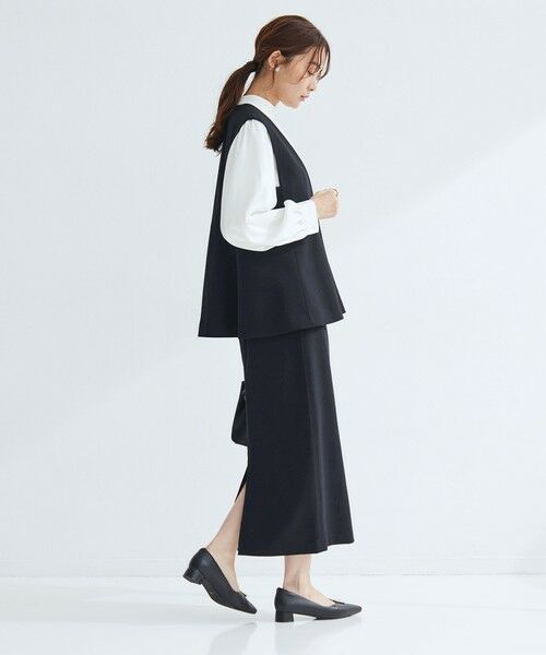 green label relaxing / グリーンレーベル リラクシング ベスト | ［size SHORTあり］fleurie(フルリー) ペプラム ジレ | 詳細30