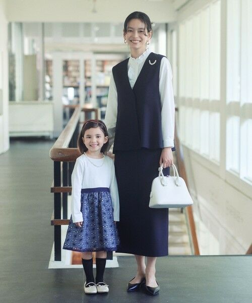 green label relaxing / グリーンレーベル リラクシング ベスト | ［size SHORTあり］fleurie(フルリー) ペプラム ジレ | 詳細11