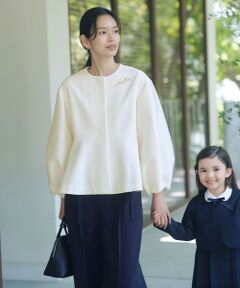 green label relaxing / グリーンレーベル リラクシング ノーカラージャケット | ［size SHORTあり］フルリー フォルム ジャケット