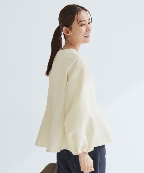 green label relaxing / グリーンレーベル リラクシング ノーカラージャケット | ［size SHORTあり］フルリー フォルム ジャケット | 詳細14