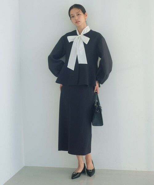 green label relaxing / グリーンレーベル リラクシング ノーカラージャケット | ［size SHORTあり］フルリー フォルム ジャケット | 詳細22