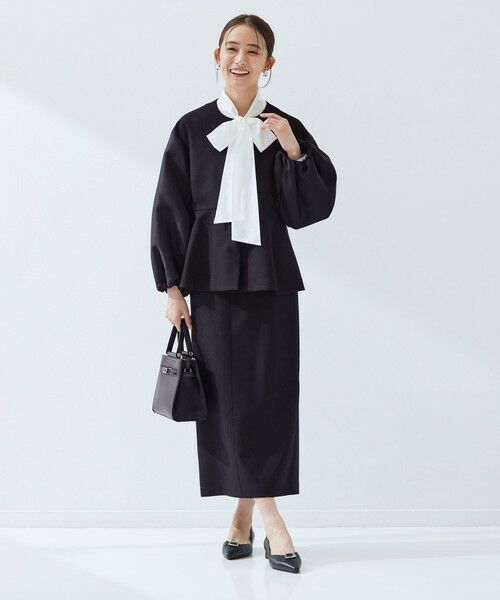 green label relaxing / グリーンレーベル リラクシング ノーカラージャケット | ［size SHORTあり］フルリー フォルム ジャケット | 詳細26